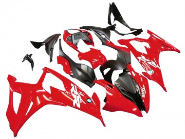 Best 2019-2022 BMW S1000RR Motorcycle Fairing Kits - Red Black UK