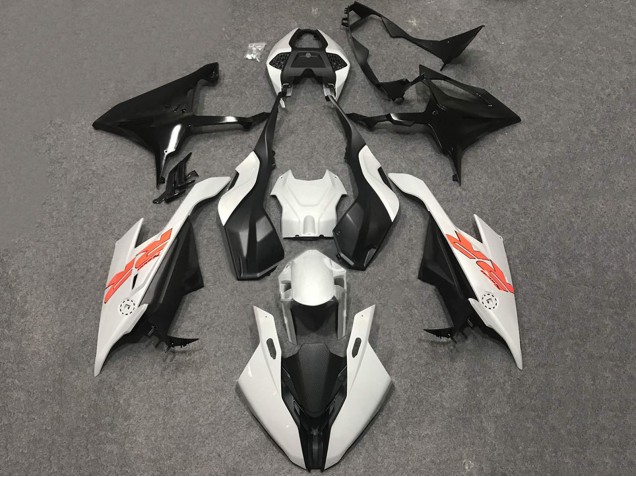 2019-2022 BMW S1000RR Motorcycle Fairings - White Black UK