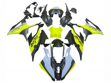 Best 2019-2022 BMW S1000RR Motorcycle Fairings - Black Yellow Grey UK