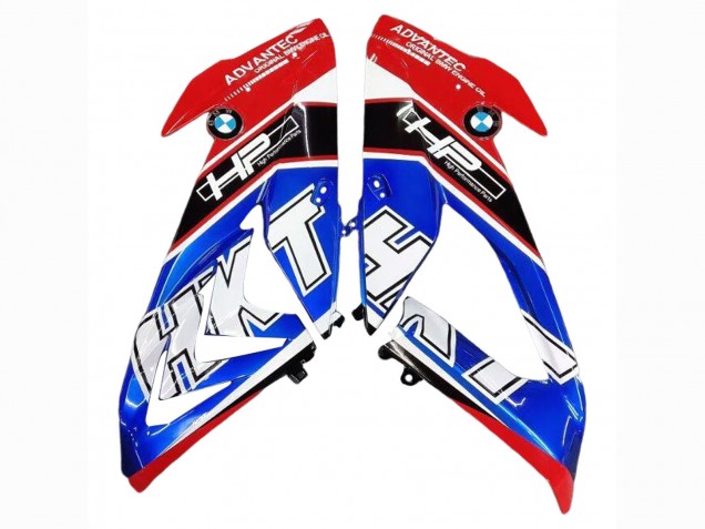 2017-2018 BMW S1000RR Motorcycle Fairings Kits - White Blue Red Glossy Black UK