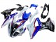 2017-2018 BMW S1000RR Bike Fairings - White Blue Red Glossy Black UK