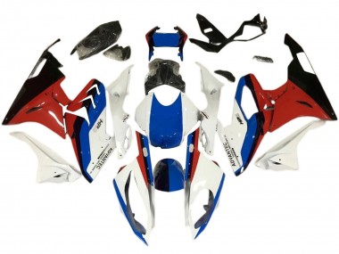 Best 2017-2018 BMW S1000RR Motorcycle Fairings - White Blue Red Black UK
