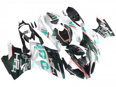 Best 2017-2018 BMW S1000RR Motorcycle Fairings - White Green UK