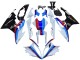 2015-2016 BMW S1000RR Motorcycle Fairing Kits - White Red Blue Glossy Black UK