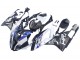 2015-2016 BMW S1000RR Motorcycle Fairings - White Blue Black Carbon Fiber UK