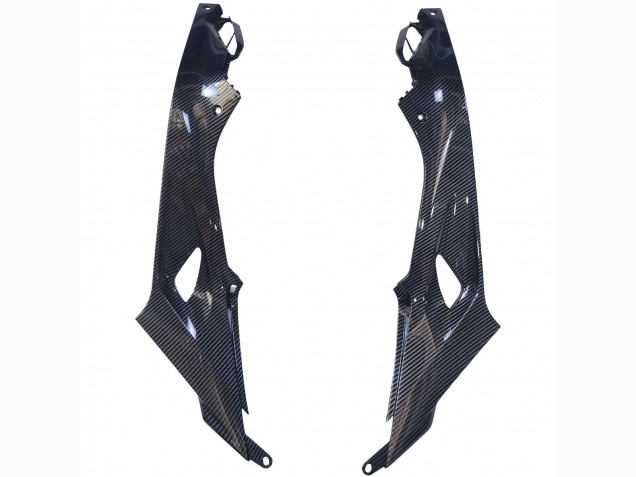 2015-2016 BMW S1000RR Motorcycle Fairings - White Blue Black Carbon Fiber UK