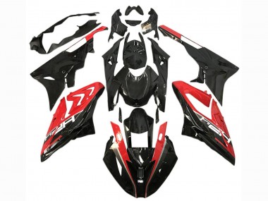 Best 2015-2016 BMW S1000RR Motorcycle Fairings - Red Glossy Black UK