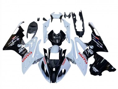 Best 2015-2016 BMW S1000RR Motorcycle Fairings - White Glossy Black Fiamm UK