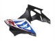 2009-2014 BMW S1000RR Motorcycle Fairings - White Blue Matte Black UK