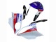 2009-2014 BMW S1000RR Motorcycle Fairings - White Red Blue Black Tyco UK