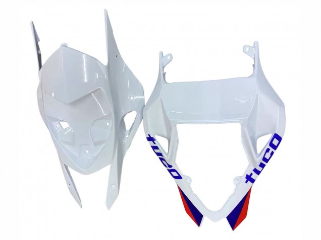 2009-2014 BMW S1000RR Motorcycle Fairings - White Red Blue Black Tyco UK