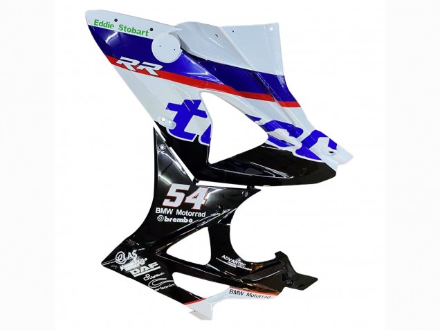 2009-2014 BMW S1000RR Motorcycle Fairings - White Red Blue Black Tyco UK