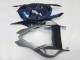 2009-2014 BMW S1000RR Motorcycle Fairings - Silver Blue Glossy Black UK