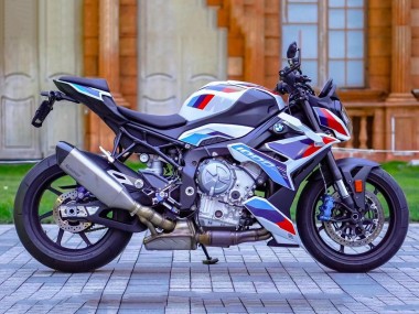 Best 2021-2025 BMW S1000R Motorcycle Fairings - White Light Dark Blue Red UK