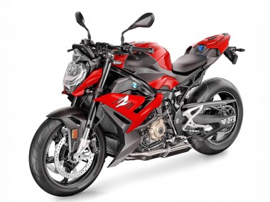 Best 2021-2025 BMW S1000R Motorcycle Fairings - Red Black UK