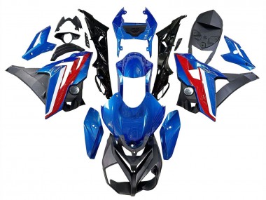 Best 2014-2016 BMW S1000R Motorcycle Fairings - Blue Red UK
