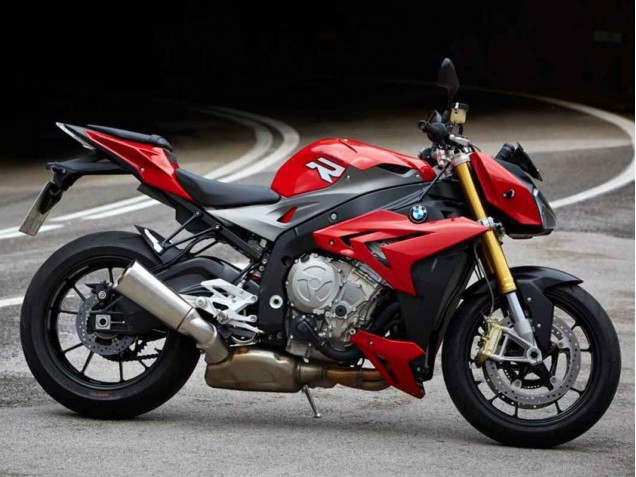 2014-2016 BMW S1000R Motorcycle Fairings - Black Red UK