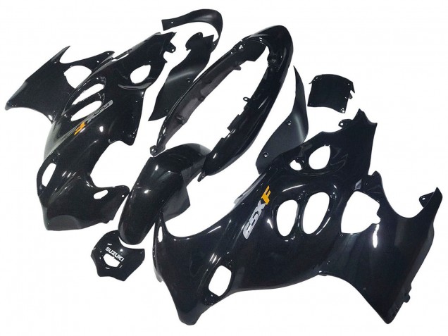 2004-2006 Suzuki GSX600F/GSX750F Motorcycle Fairings - Glossy Black UK