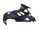 2004-2006 Suzuki GSX600F/GSX750F Motorcycle Fairings - Matte Black with Blue Logo UK