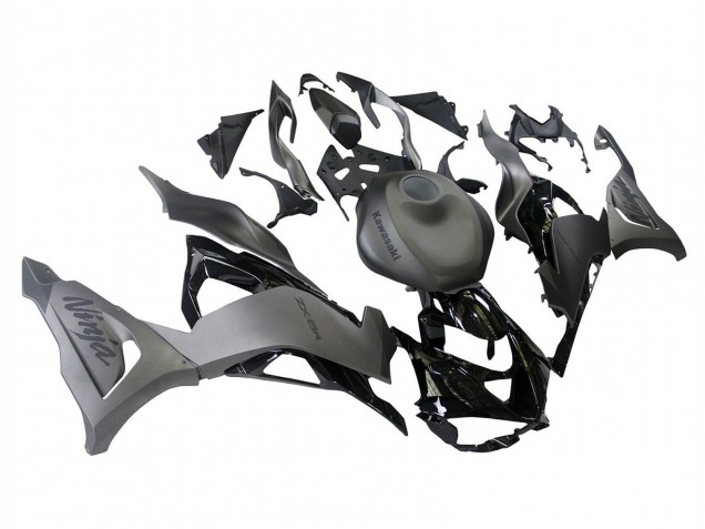 2023-2025 Kawasaki ZX6R Motorcycle Fairings - Grey Ninja UK