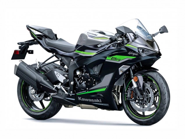 2023-2025 Kawasaki ZX6R Motorcycle Fairings - Black Grey Green Ninja UK