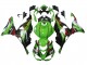 2023-2025 Kawasaki ZX6R Motorcycle Fairings - Green Black Red Yellow Dunlop UK