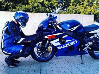 Best 2004-2005 Suzuki GSXR 600 / GSXR 750 Motorcycle Fairing Kits - White Blue Black Red UK