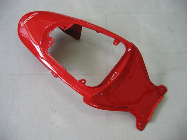 2006-2007 Suzuki GSXR 600 / GSXR 750 Motorcycle Fairing - White Red Glossy Black UK