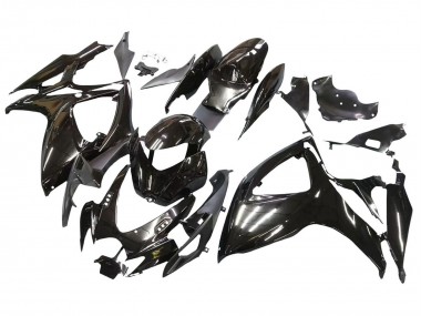 Best 2006-2007 Suzuki GSXR 600 / GSXR 750 Motorcycle Fairings - Glossy Black UK