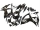 2006-2007 Suzuki GSXR 600 / GSXR 750 Motorcycle Fairings - Glossy Black UK