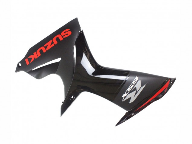 2011-2024 Suzuki GSXR 600 / GSXR 750 Motorcycle Fairings - Black Grey Red Line UK