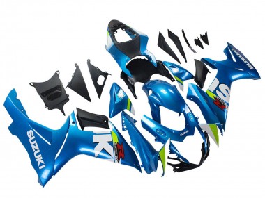 Best 2011-2024 Suzuki GSXR 600 / GSXR 750 Motorcycle Fairings - Light Blue Green White Red UK