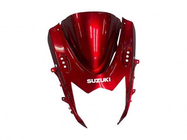2011-2024 Suzuki GSXR 600 / GSXR 750 Motorcycle Fairings - Red White Decal UK