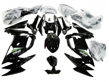 Best 2020-2024 Kawasaki Ninja 650 EX650 Motorcycle Fairings - Glossy Black Green UK