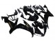 2004-2006 Yamaha YZF 1000 R1 Motorcycle Fairings - Glossy Black Gold Decals UK