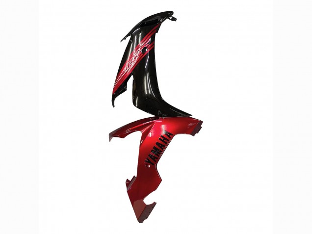2004-2006 Yamaha YZF 1000 R1 Motorcycle Fairings - Red Glossy Black UK