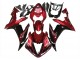 2004-2006 Yamaha YZF 1000 R1 Motorcycle Fairings - Red Glossy Black UK