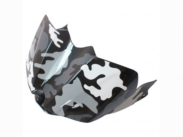 2007-2008 Yamaha YZF 1000 R1 Motorcycle Fairings - Grey White Camouflage Shark UK