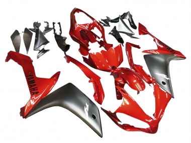 Best 2007-2008 Yamaha YZF 1000 R1 Motorcycle Fairing - Red Matte Black UK
