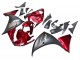 2009-2011 Yamaha YZF 1000 R1 Motorcycle Fairings - Red Matte Black UK