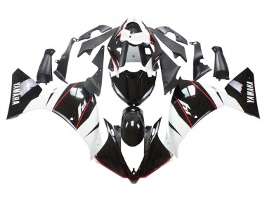 Best 2012-2014 Yamaha YZF 1000 R1 Motorcycle Fairing - White Red Glossy Black UK
