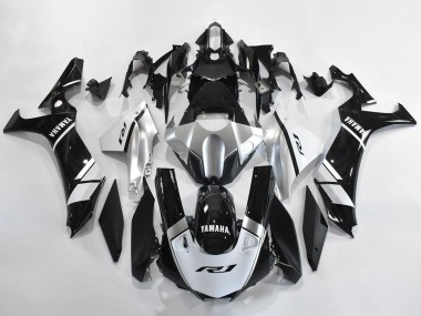 Best 2020-2025 Yamaha YZF 1000 R1 Motorcycle Fairings - Silver White Glossy Black UK