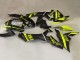 2020-2025 Yamaha YZF 1000 R1 Motorcycle Fairings - Glossy Black Fluorescent Yellow UK