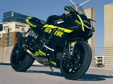 Best 2020-2025 Yamaha YZF 1000 R1 Motorcycle Fairings - Glossy Black Fluorescent Yellow UK