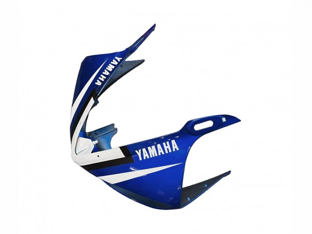 2006-2009 Yamaha YZF R6S Motorcycle Fairings - Blue White Glossy Black Yamalube UK
