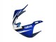 2006-2009 Yamaha YZF R6S Motorcycle Fairings - Blue White Glossy Black Yamalube UK