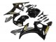2003-2004 Yamaha YZF R6 Motorcycle Fairings - Glossy Black Gold Decals UK