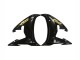 2003-2004 Yamaha YZF R6 Motorcycle Fairings - Glossy Black Gold Decals UK