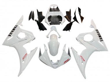Best 2003-2004 Yamaha YZF R6 Motorcycle Fairing - White UK