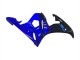 2003-2004 Yamaha YZF R6 Motorcycle Fairing - Blue Glossy Black UK